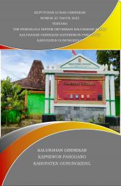 PENGELOLA SISTEM INFORMASI KALURAHAN